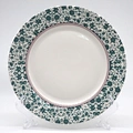 Decorative ceramic plate
